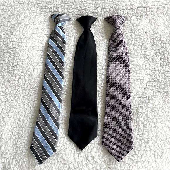 Bundle of 3 Clip on Ties - Picture 1 of 7